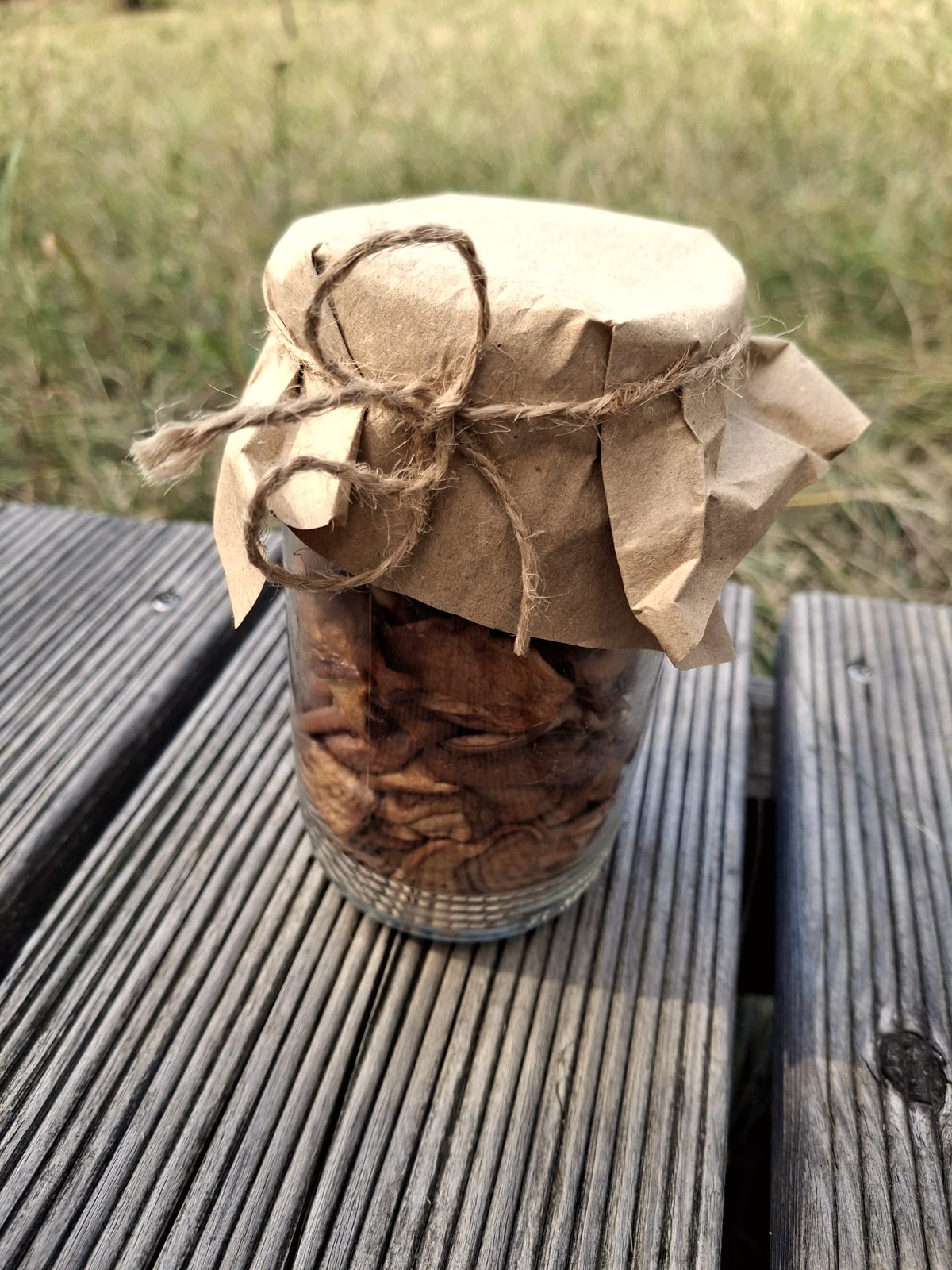Sušená jablka — Glamping Slívka